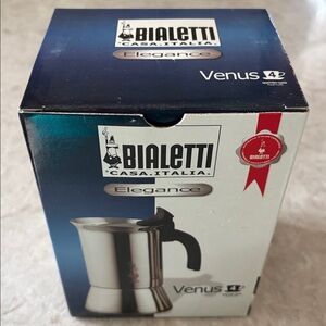 Bialetti Casa Italia Venus 4-Cup Stove Top Espresso Maker